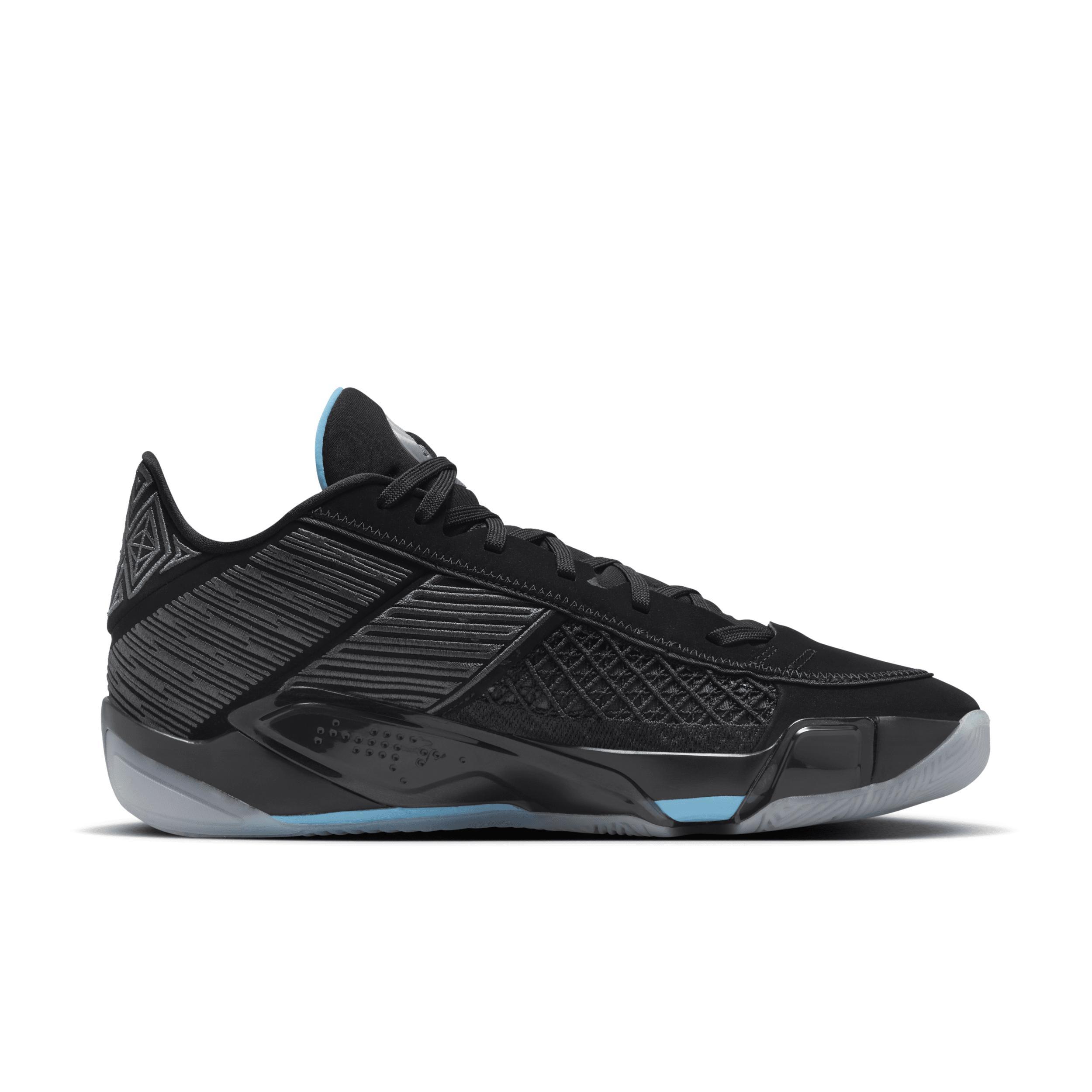 Jordan Mens XXXVIII Low - Shoes Black/Blue/Grey Product Image