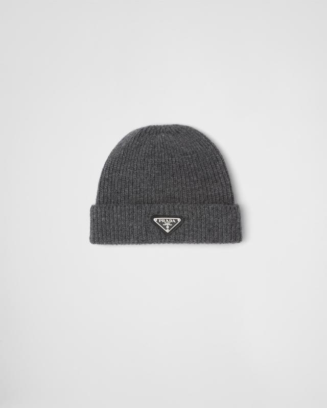 Wool and cashmere beanie Product Image