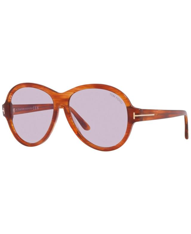 Tom Ford Womens Camryn Sunglasses, Photocromic TR001640 Product Image