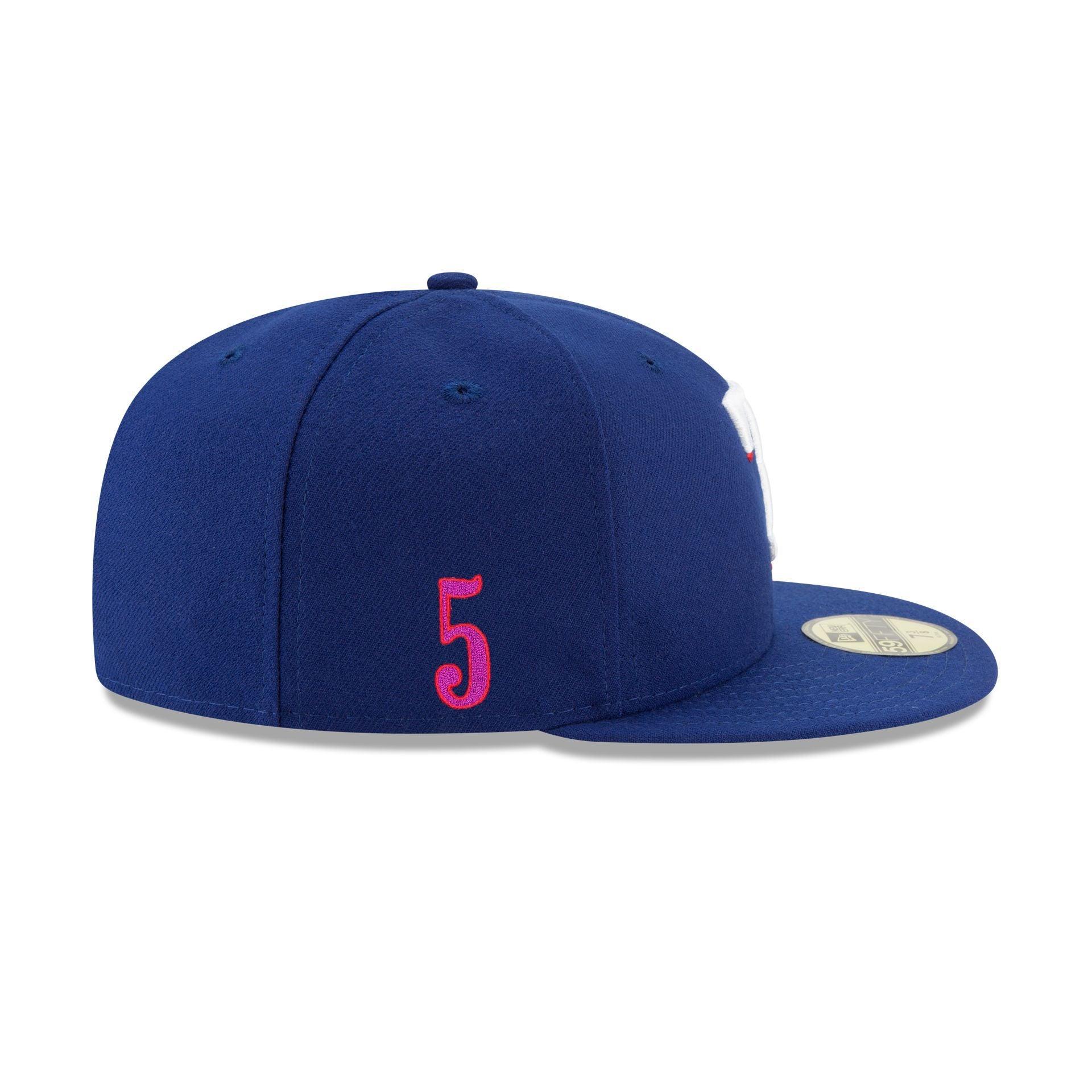 New York Giants Quilted Logo 59FIFTY Fitted Hat Male Product Image