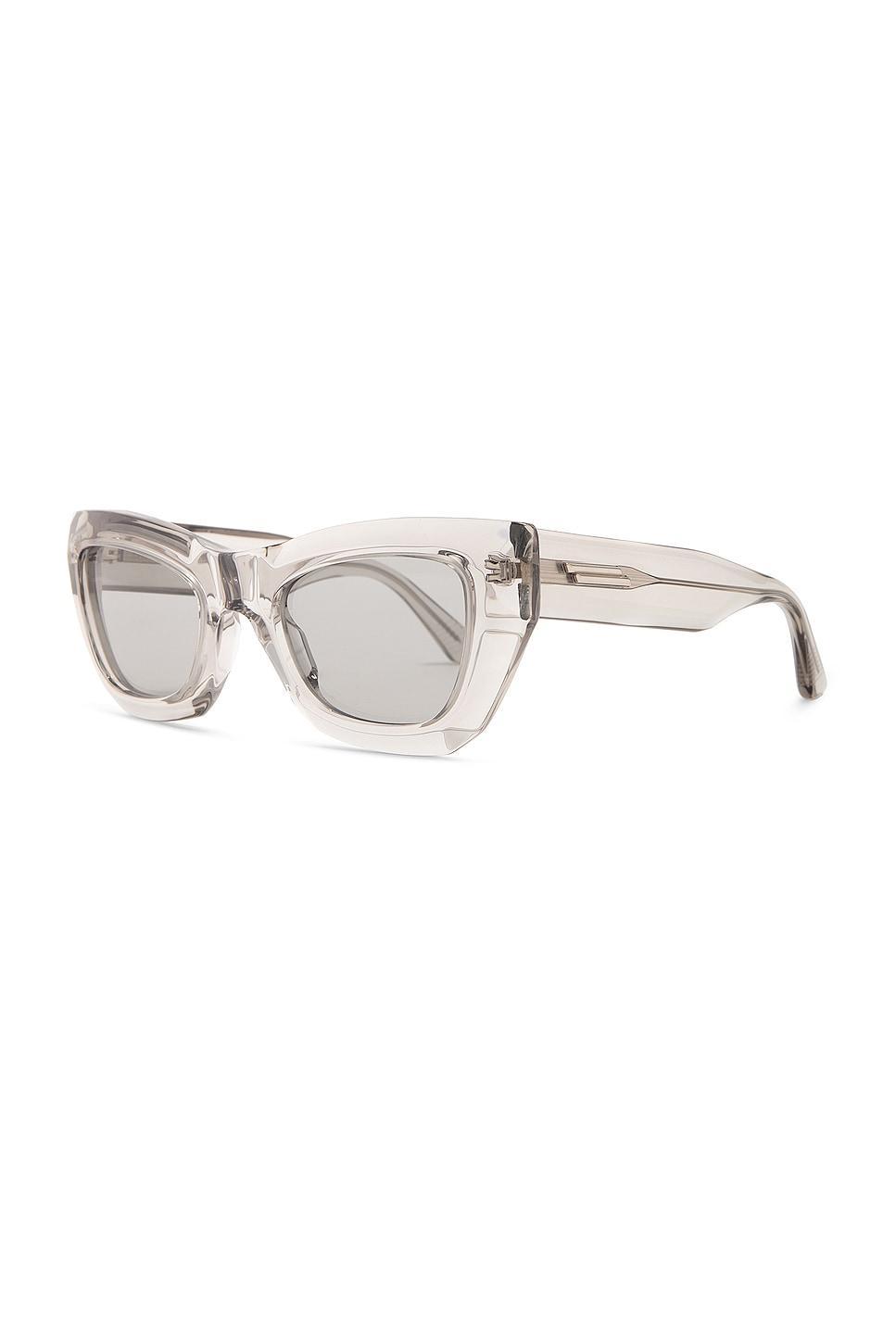 Bottega Veneta Edgy Sunglasses in Neutral Product Image