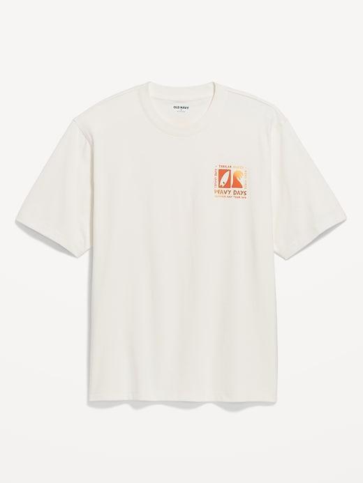 Oversized Boxy Heavyweight Graphic T-Shirt Product Image