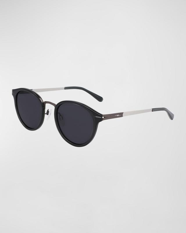 Shinola Arrow Round Sunglasses, 50mm Product Image