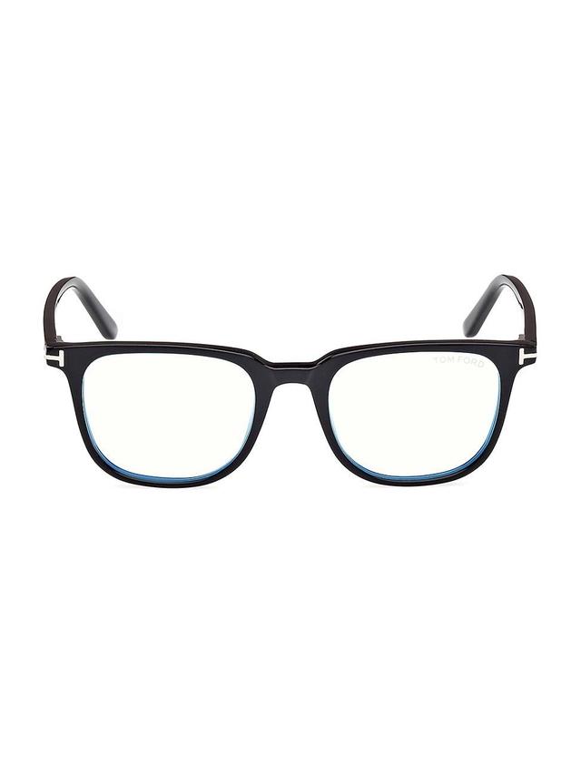 Womens 50MM Square Clip-On Glasses Product Image