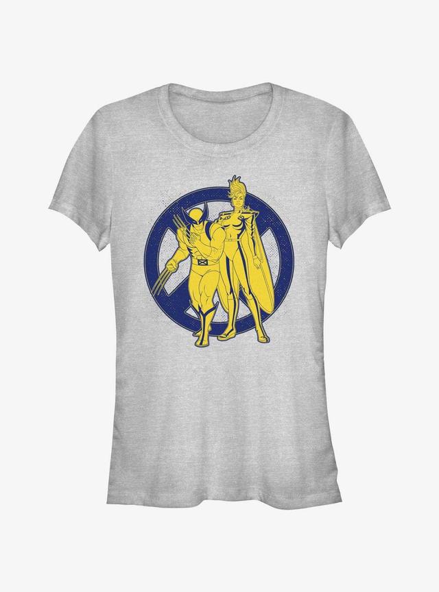 Marvel X-Men '97 Wolverine And Storm Team Girls T-Shirt Product Image