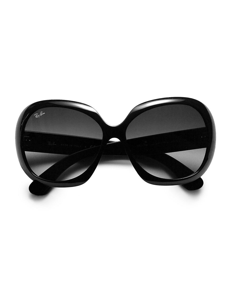 Ray-Ban Transparent 60mm Polarized Butterfly Sunglasses Product Image