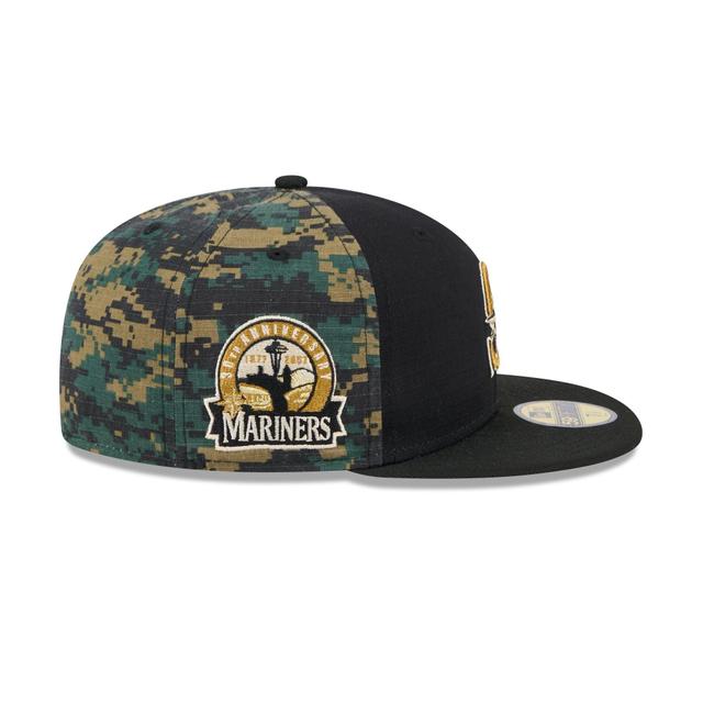 Seattle Mariners Digi Camo 59FIFTY Fitted Hat Male Product Image