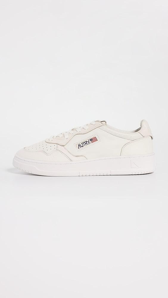 Autry Medalist Low Leather Sneakers | Shopbop Product Image