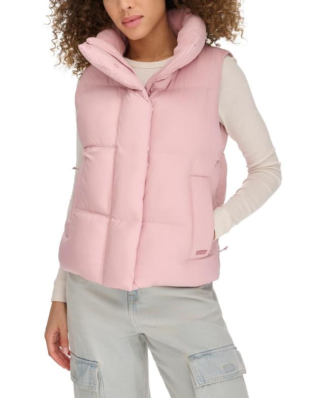 Levis Womens Stand Collar Puffer Vest Product Image