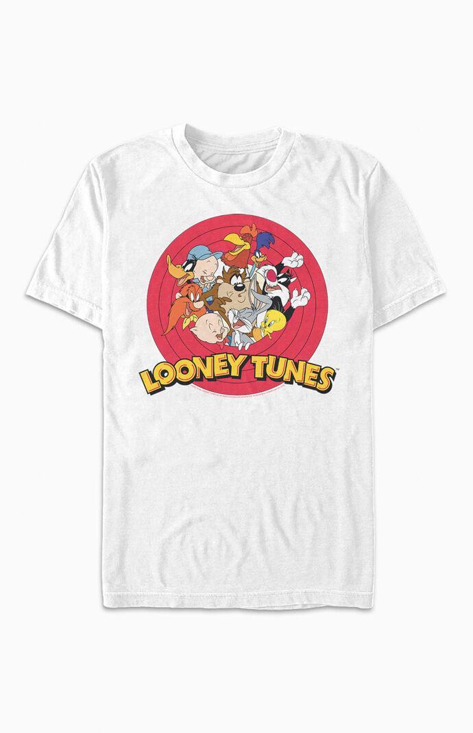 Men's Looney Tunes Group Logo T-Shirt Product Image