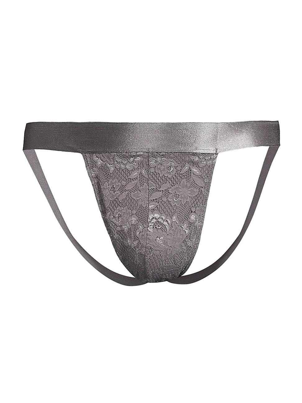 Mens Never Satin Trim Jock Strap Product Image