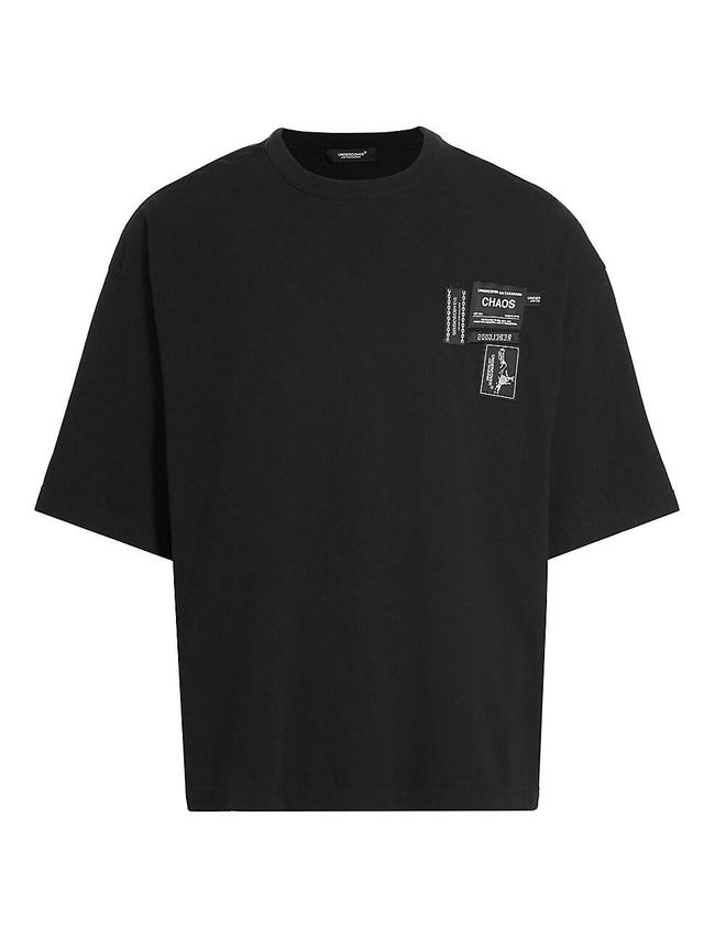 Mens Logo Cotton Oversized T-Shirt Product Image