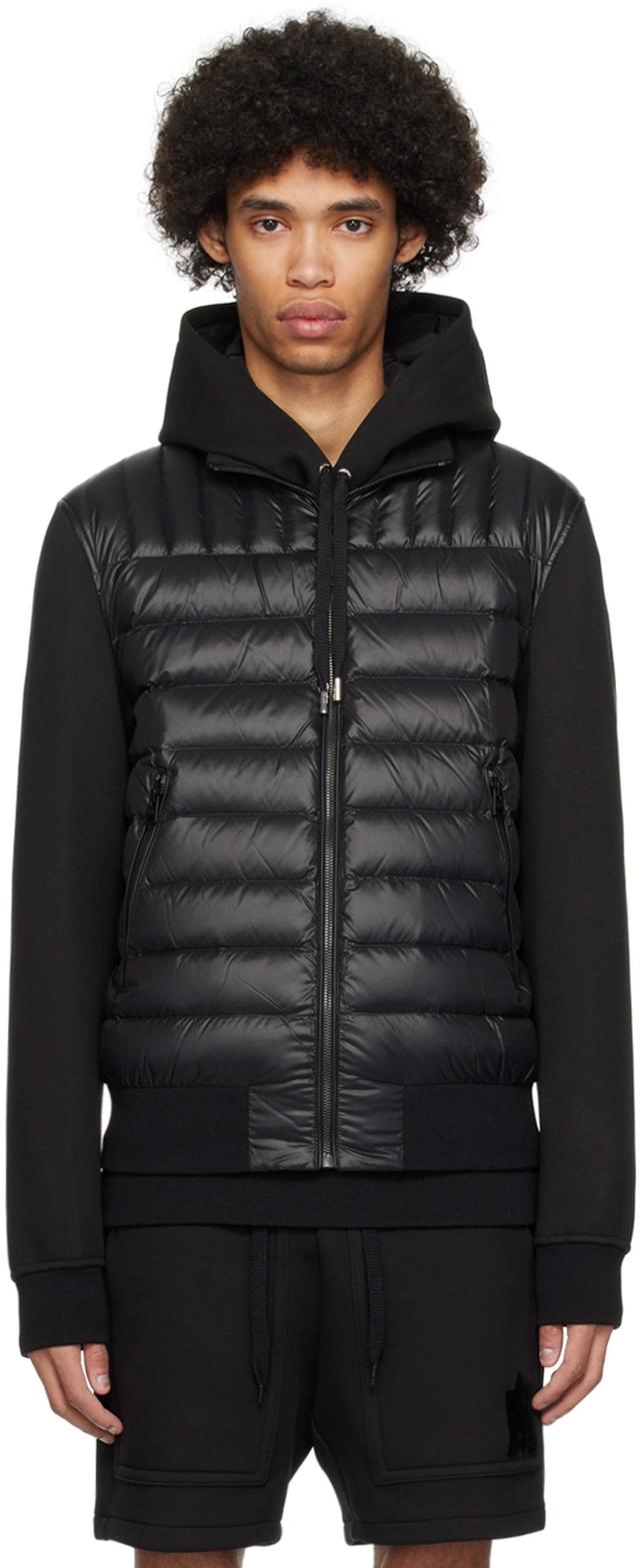 Black Collin Down Jacket Product Image