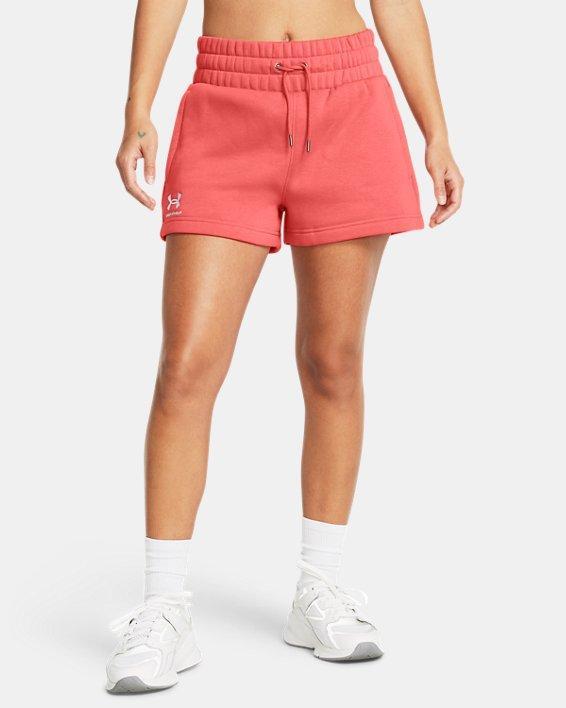 Womens UA Icon Fleece Boxer Shorts Product Image