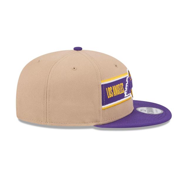 Los Angeles Lakers 2024 Draft 9FIFTY Snapback Hat Male Product Image