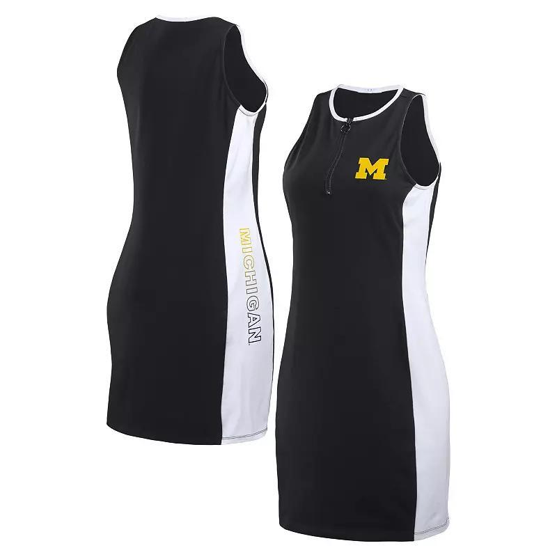 Womens WEAR by Erin Andrews Michigan Wolverines Bodyframing Tank Dress Product Image