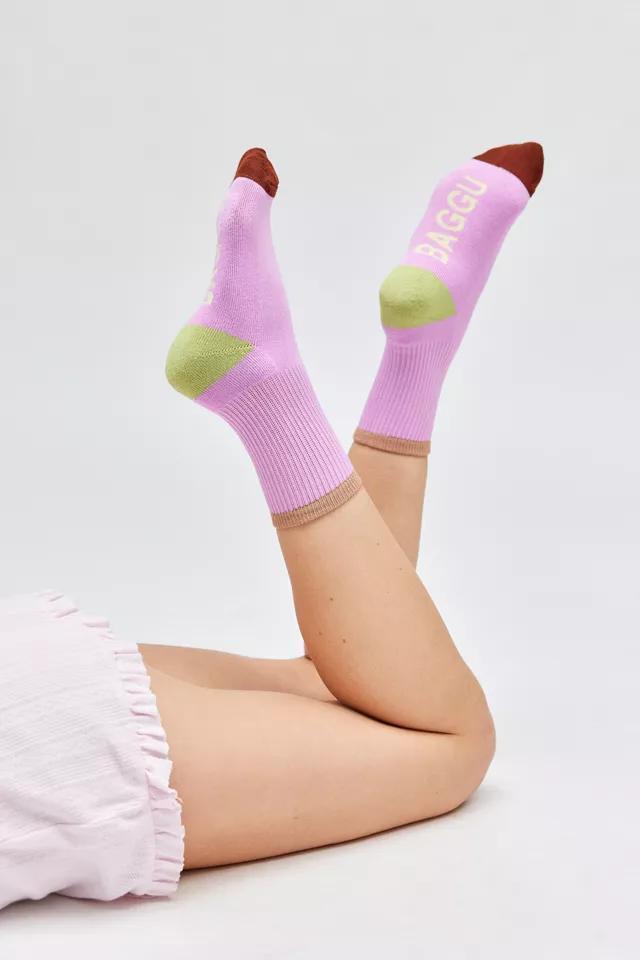 BAGGU Ribbed Mix Sock Product Image