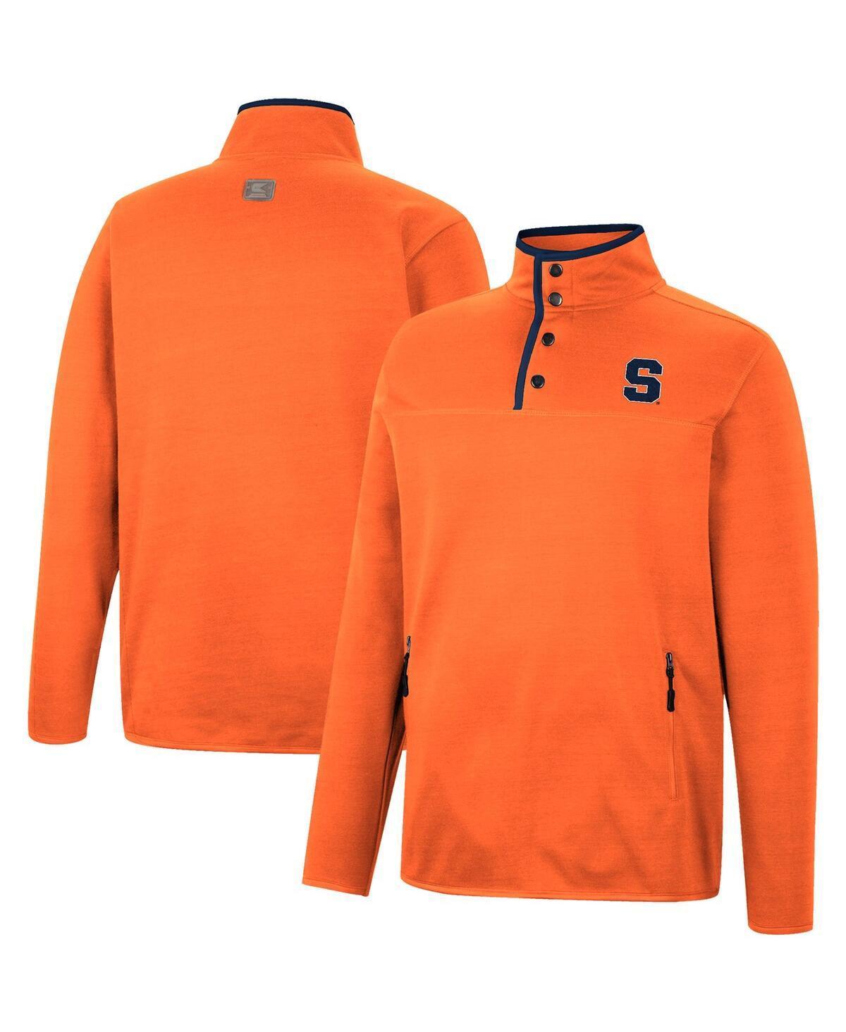 Mens Colosseum Miami Hurricanes Rebound Quarter-Snap Jacket Product Image