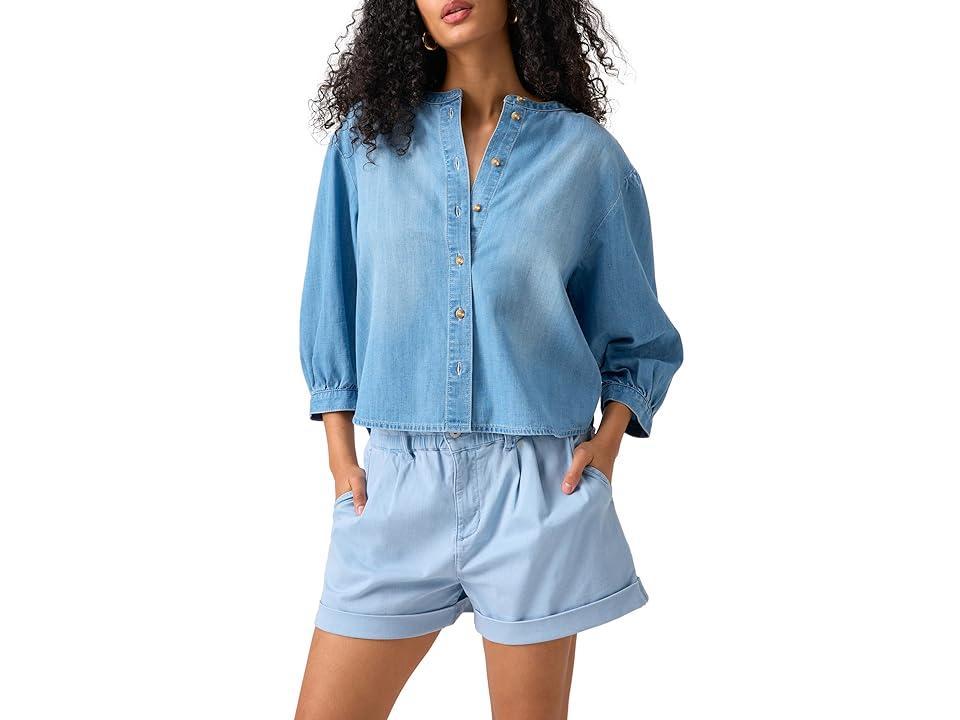 Sanctuary The Femme Shirt (Bit Wash) Women's Clothing Product Image