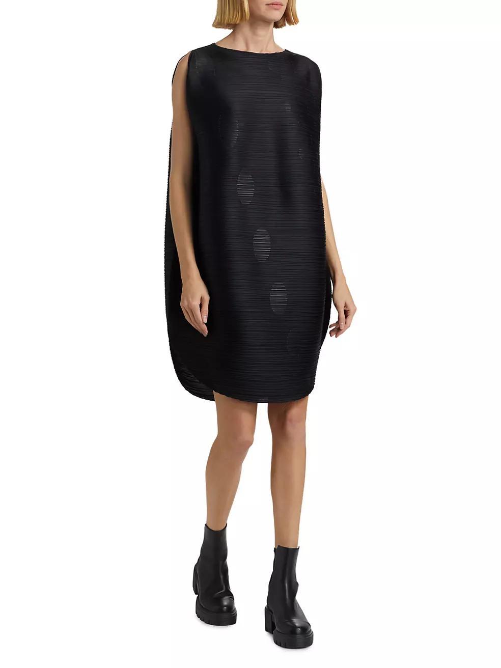 Orbit Pleated Round Minidress Product Image