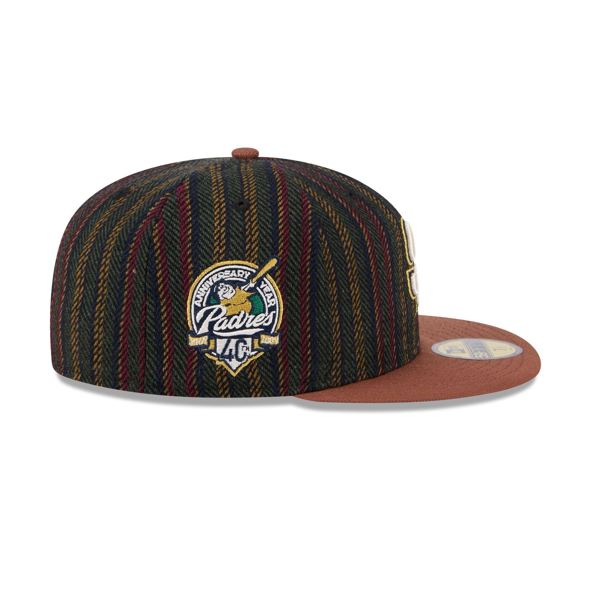 San Diego Padres Vintage Herringbone 59FIFTY Fitted Hat Male Product Image