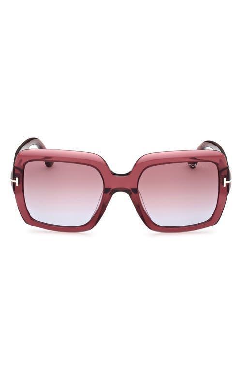 TOM FORD Kaya 54mm Square Sunglasses Product Image