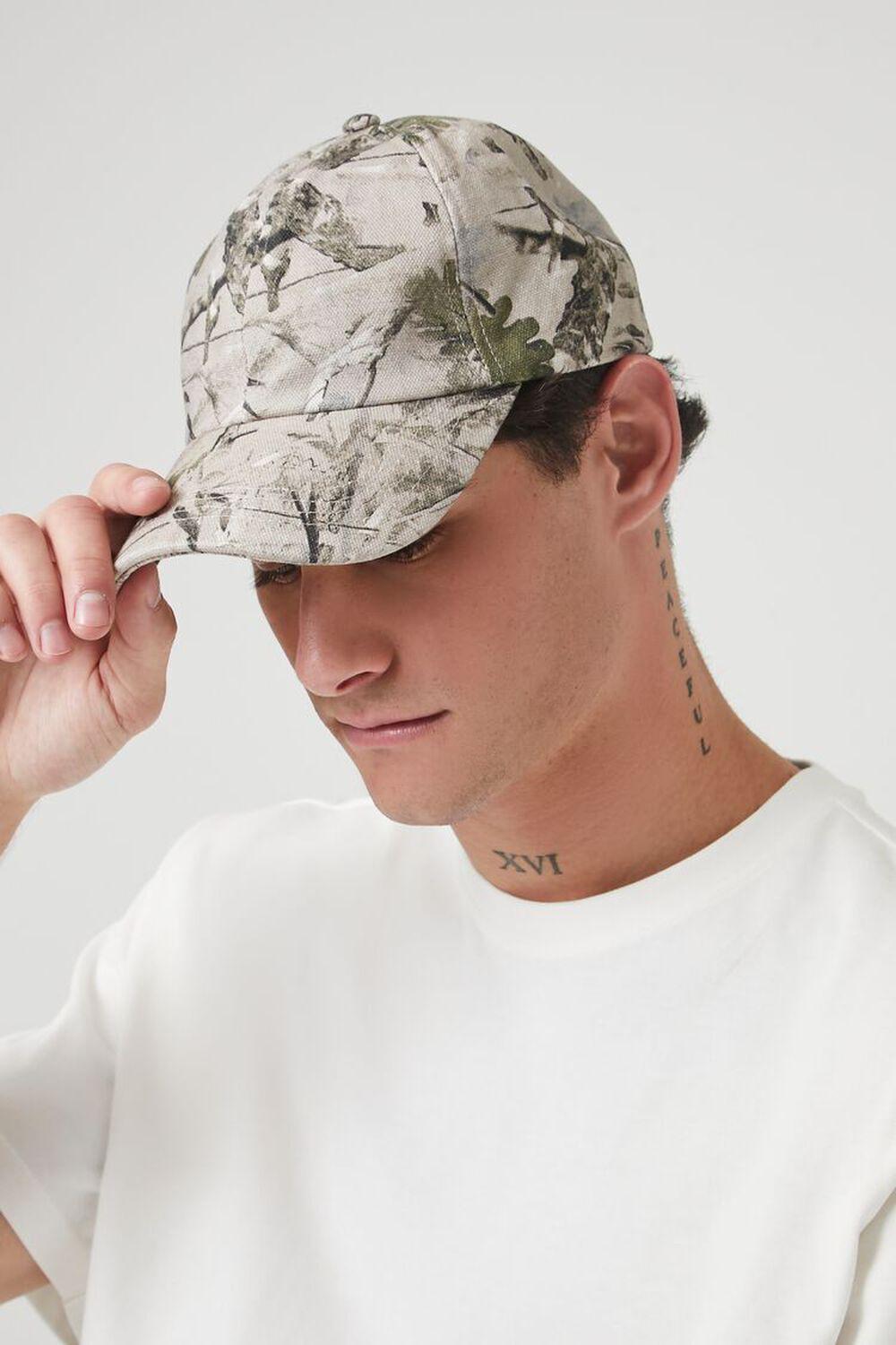 Camo Print Baseball Cap | Forever 21 Product Image