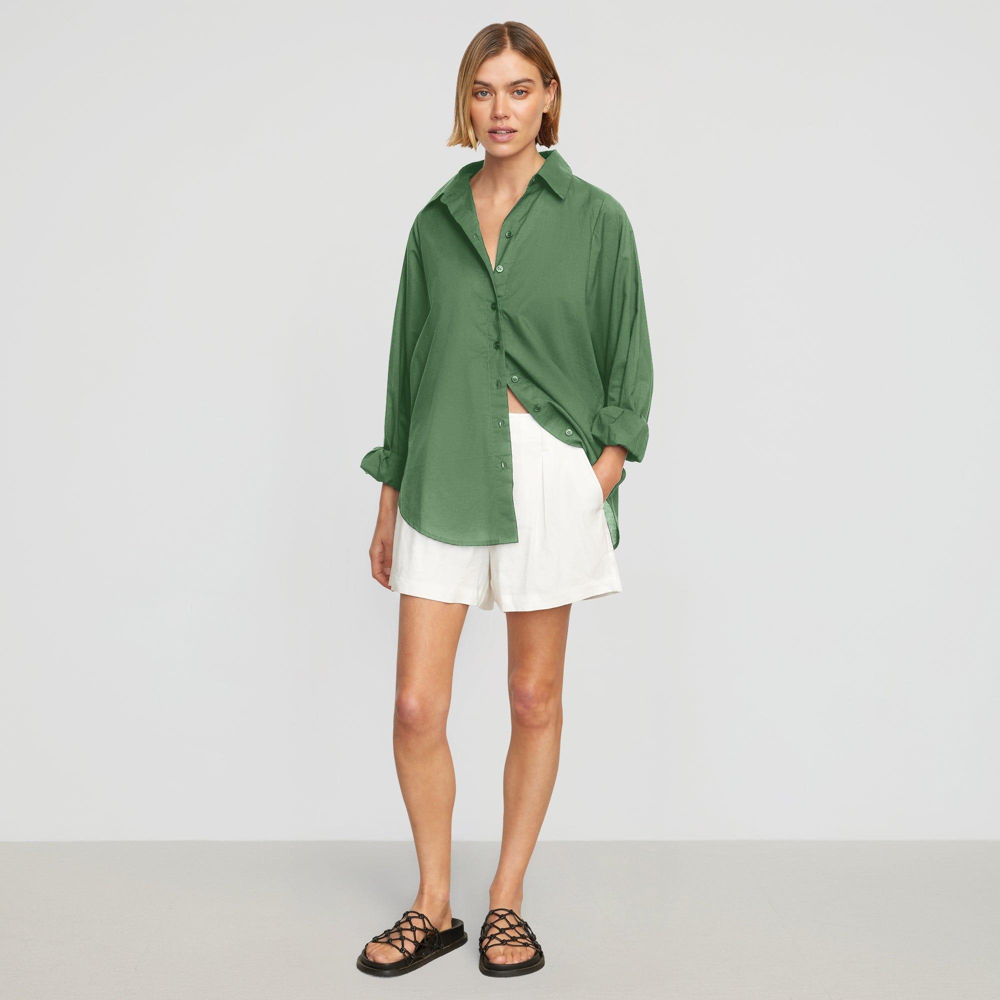 Dakota Oversized Organic Cotton Shirt Product Image