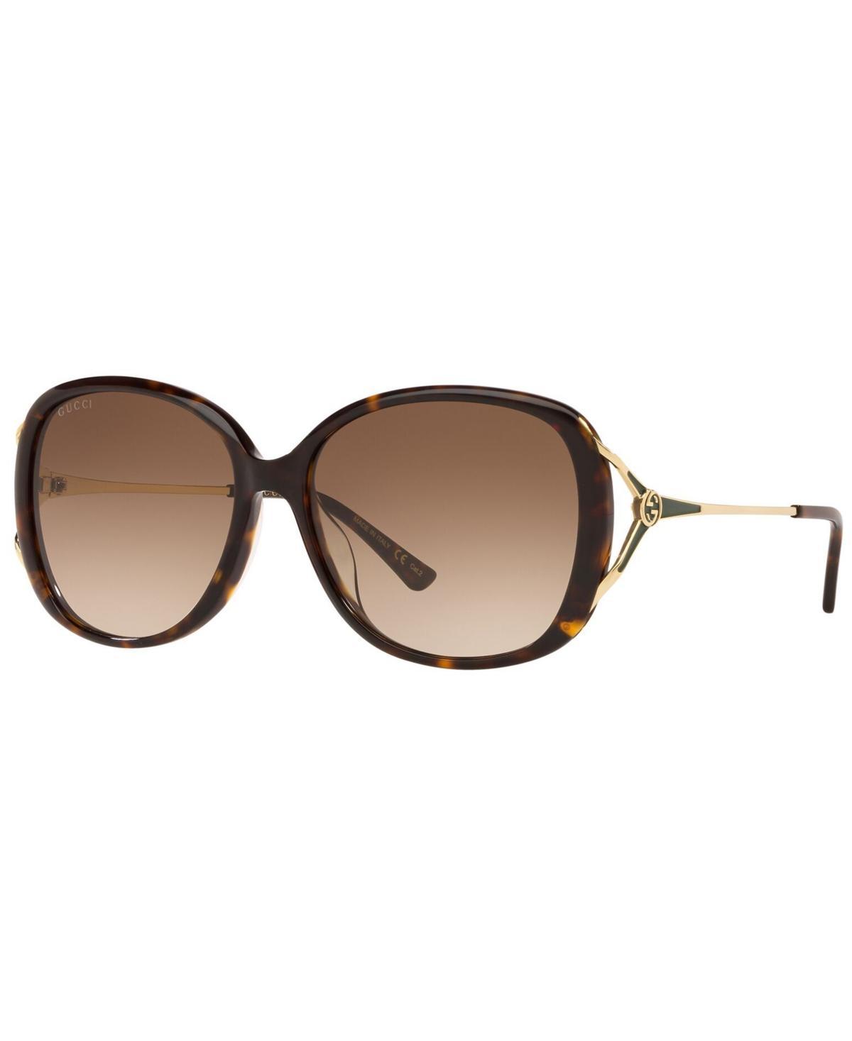 Gucci Womens Sunglasses, GG0649SK - TORTOISE Product Image