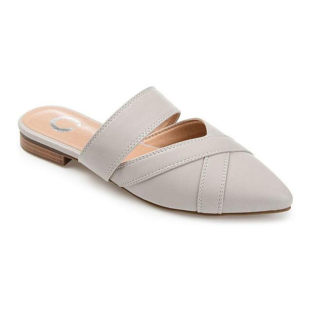 Journee Collection Stasi Womens Mules White Product Image