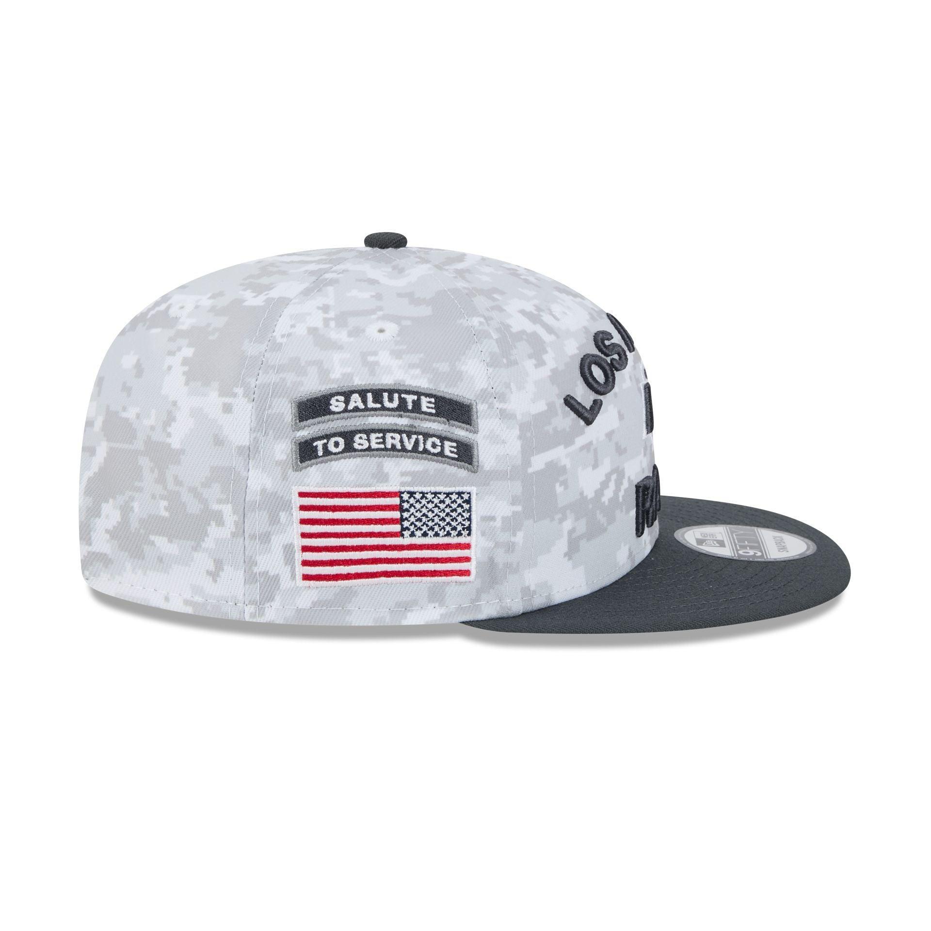 Los Angeles Rams 2024 Salute to Service 9FIFTY Snapback Hat Male Product Image