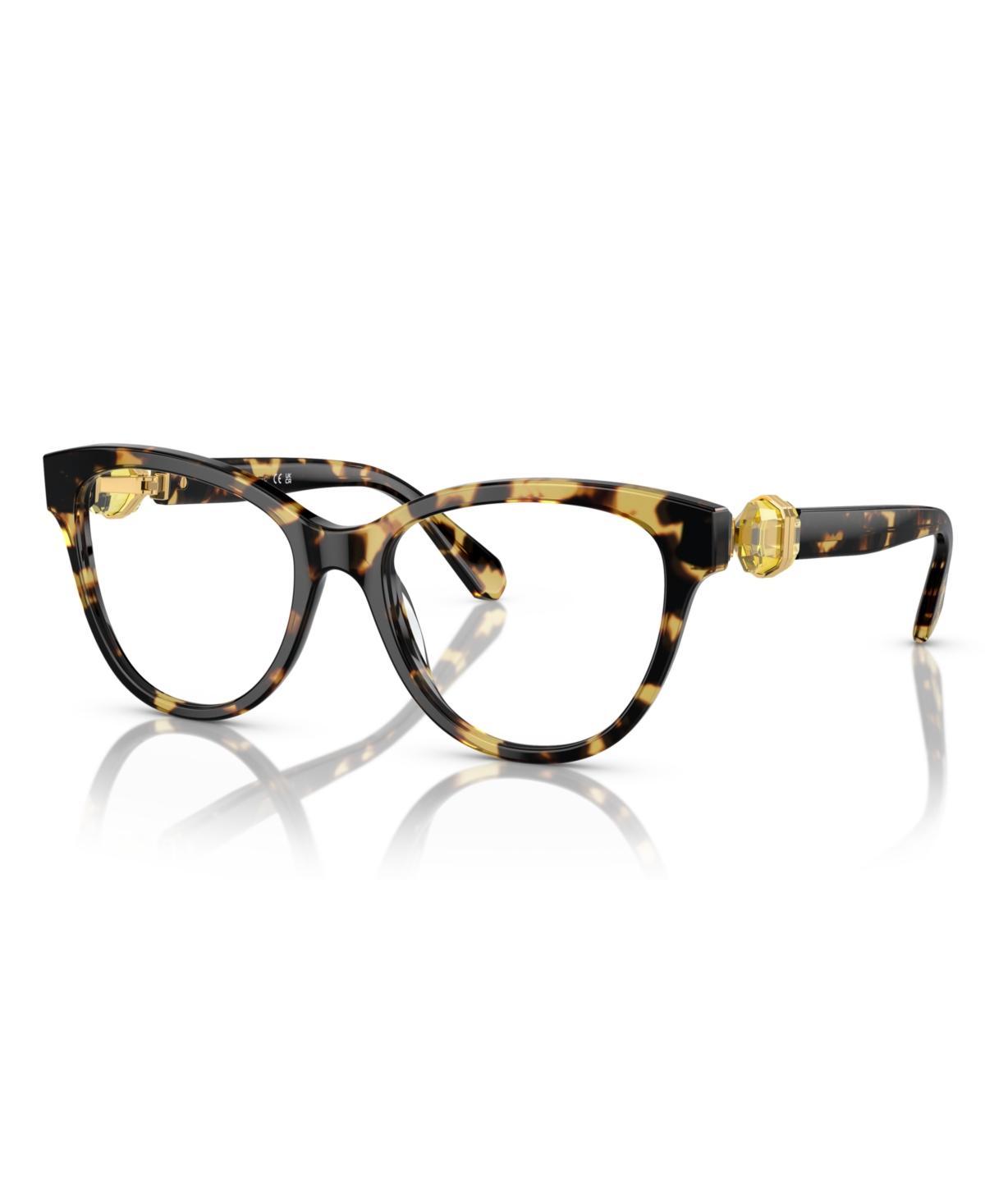 Swarovski Womens Eyeglasses, SK2004 - Dark Havana Product Image