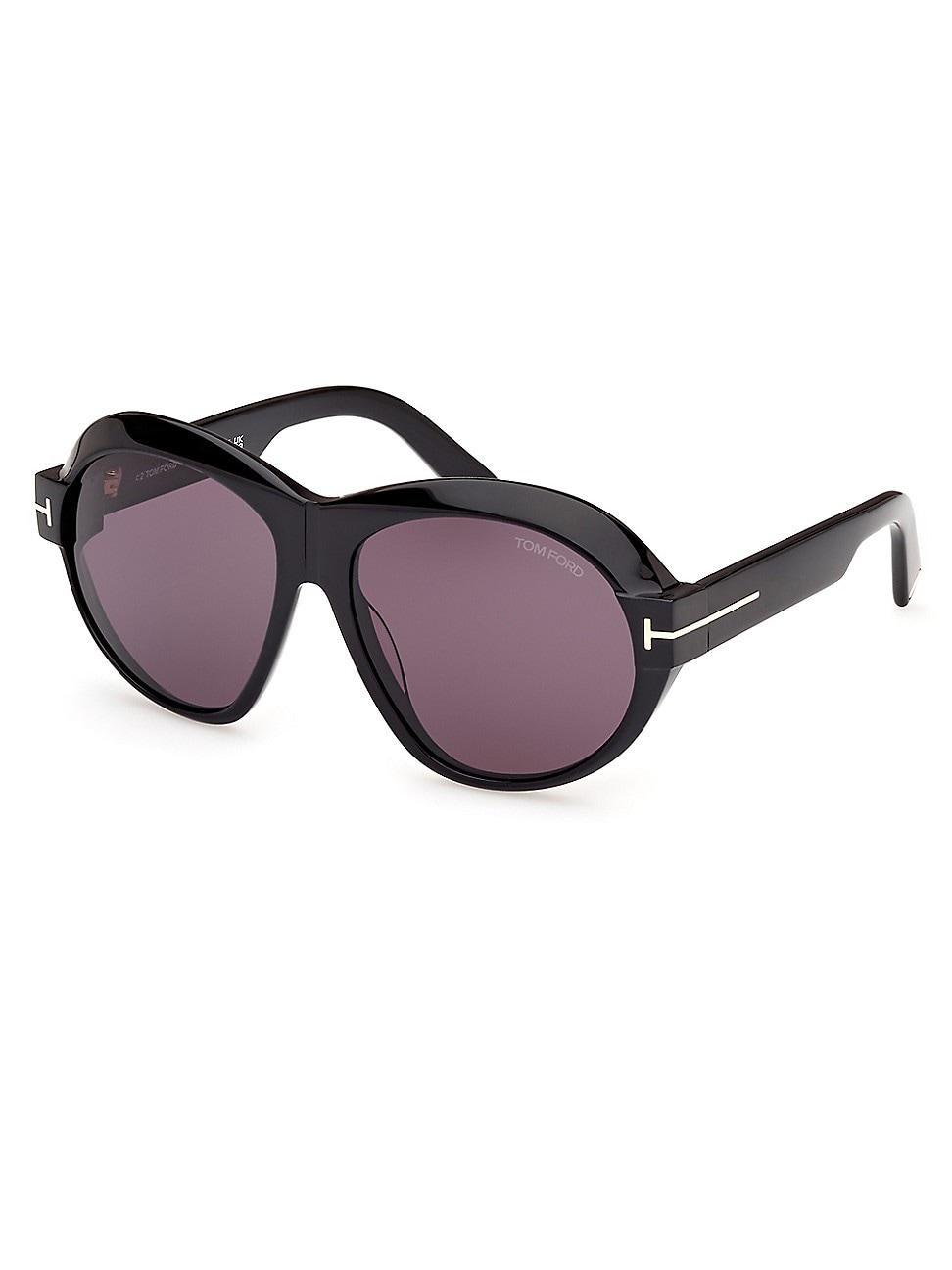 Womens D107 59MM Round Sunglasses Product Image