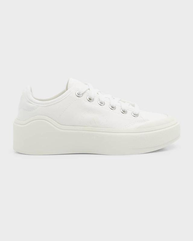 Solid Canvas Court Sneakers Product Image