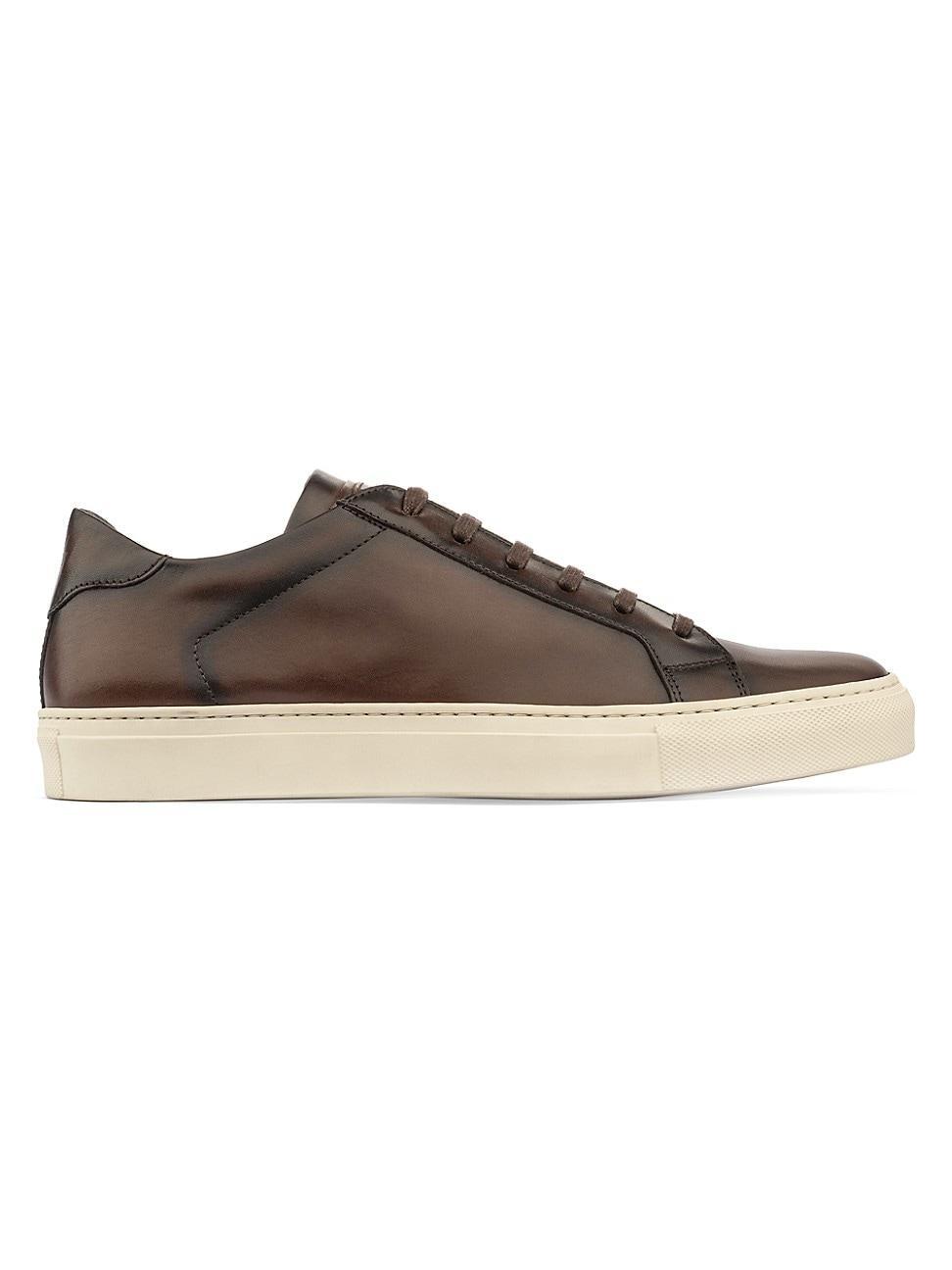 Mens Pescara Leather Low-Top Sneakers Product Image