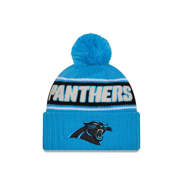 Carolina Panthers 2024 Cold Weather Sport Pom Knit Hat Male Product Image