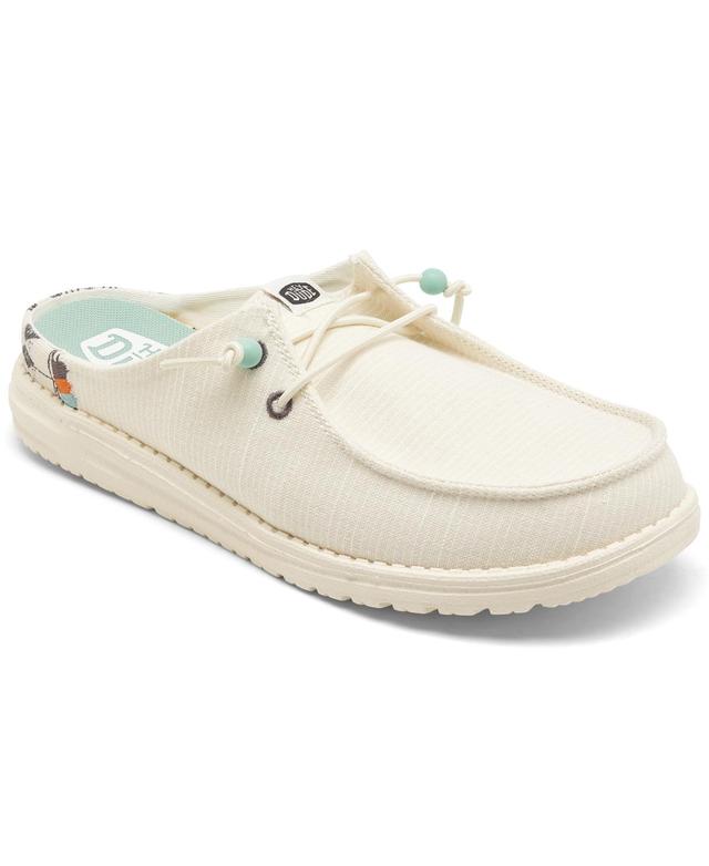 Hey Dude Womens Wendy Slip Classic Slip-On Casual Moccasin Sneakers from Finish Line - Tan Product Image