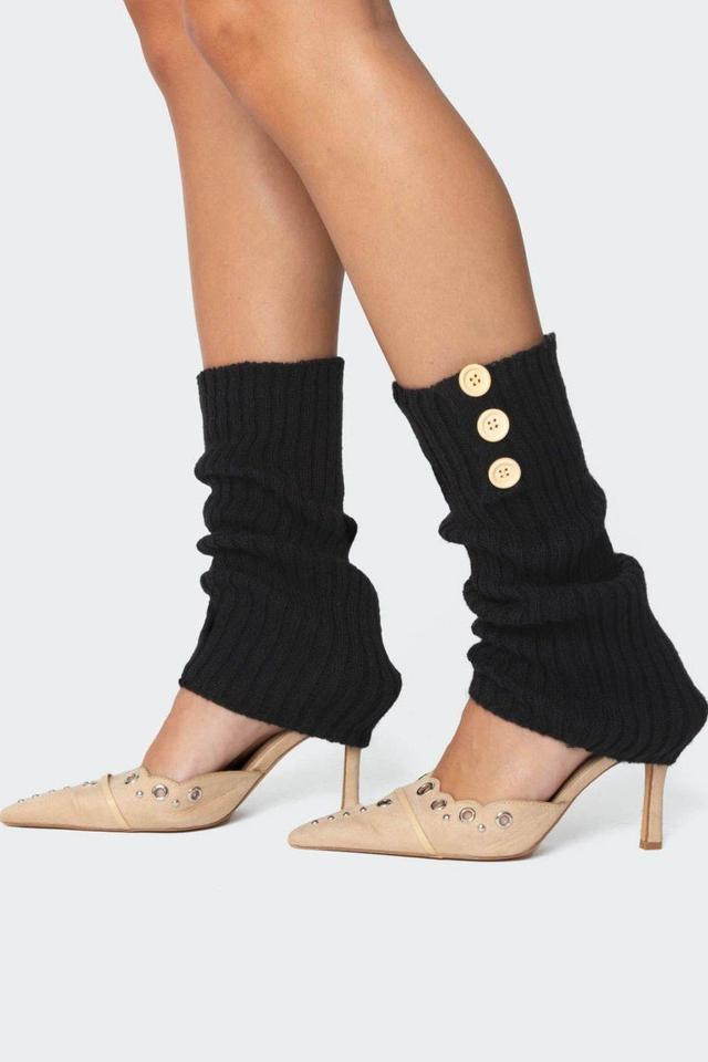 Button Leg Warmers Product Image