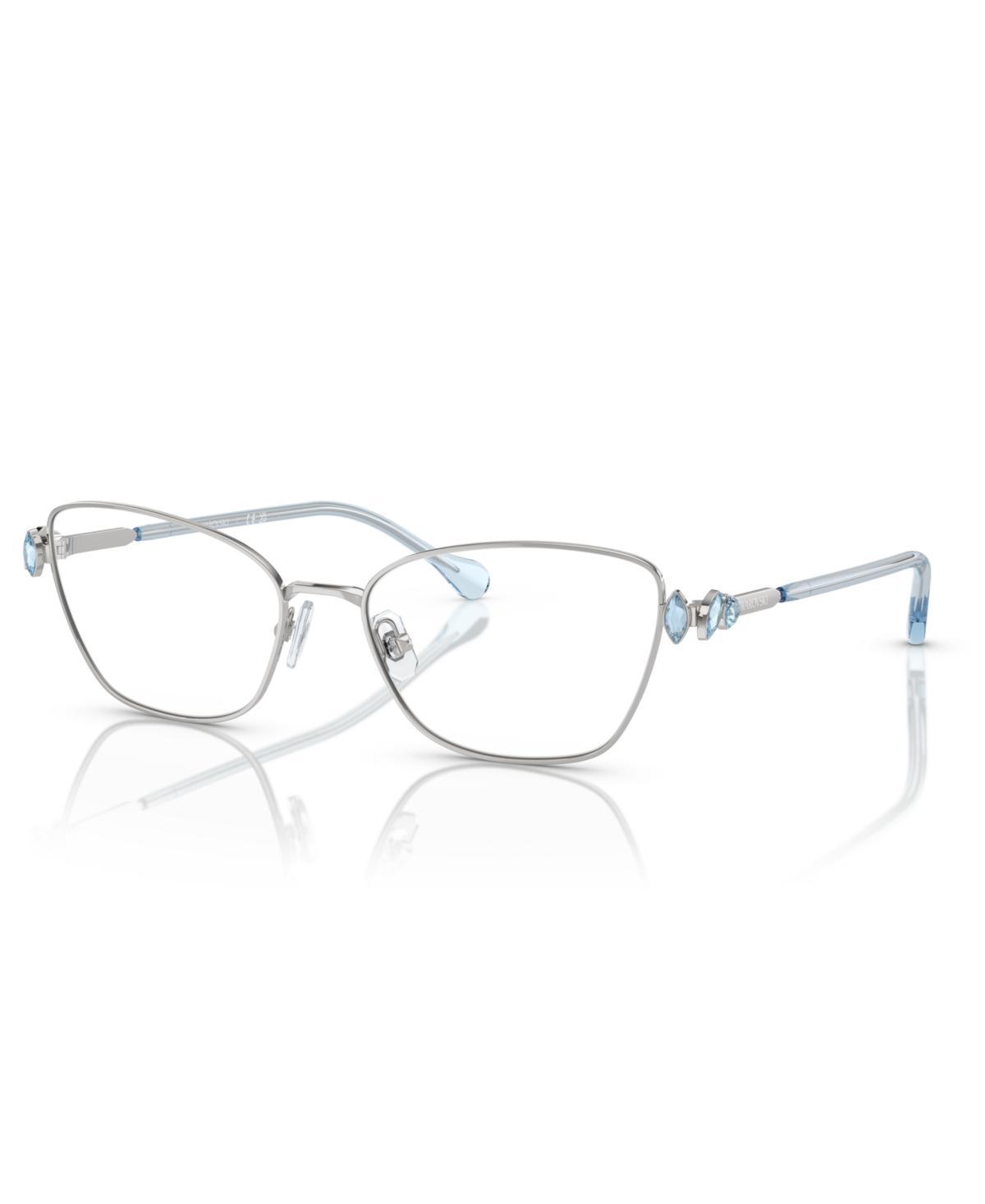 Swarovski Womens Eyeglasses, SK1006 - Silver Product Image