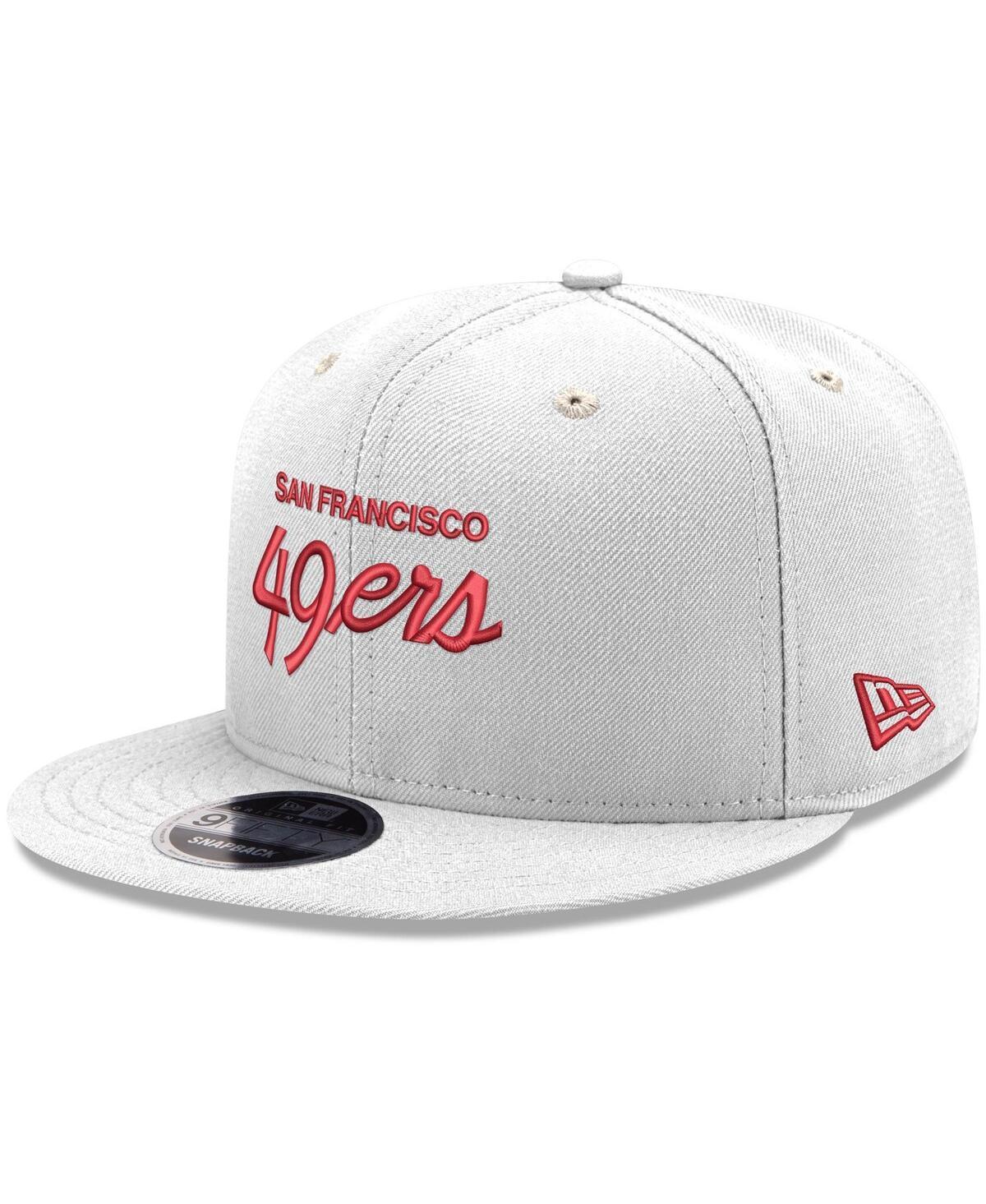 Mens New Era White San Francisco 49ers Griswold Original Fit 9FIFTY Snapback Hat Product Image