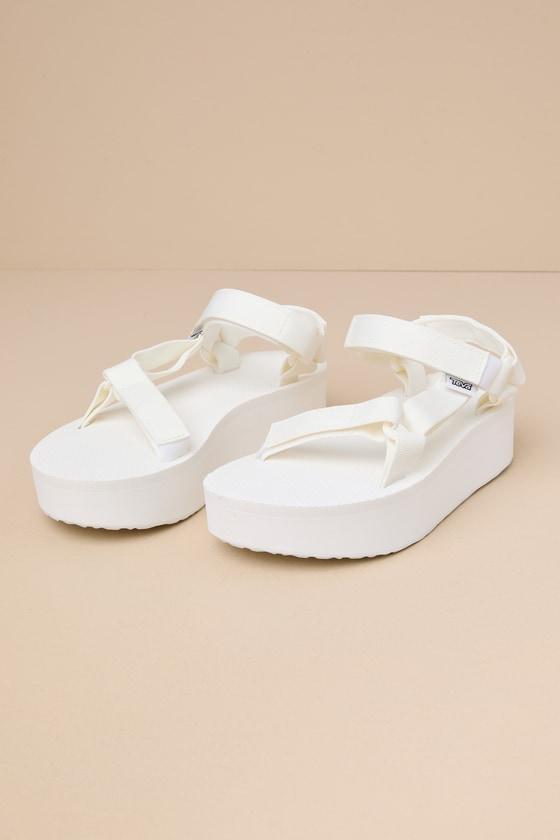 Flatform Universal Bright White Sandals Product Image