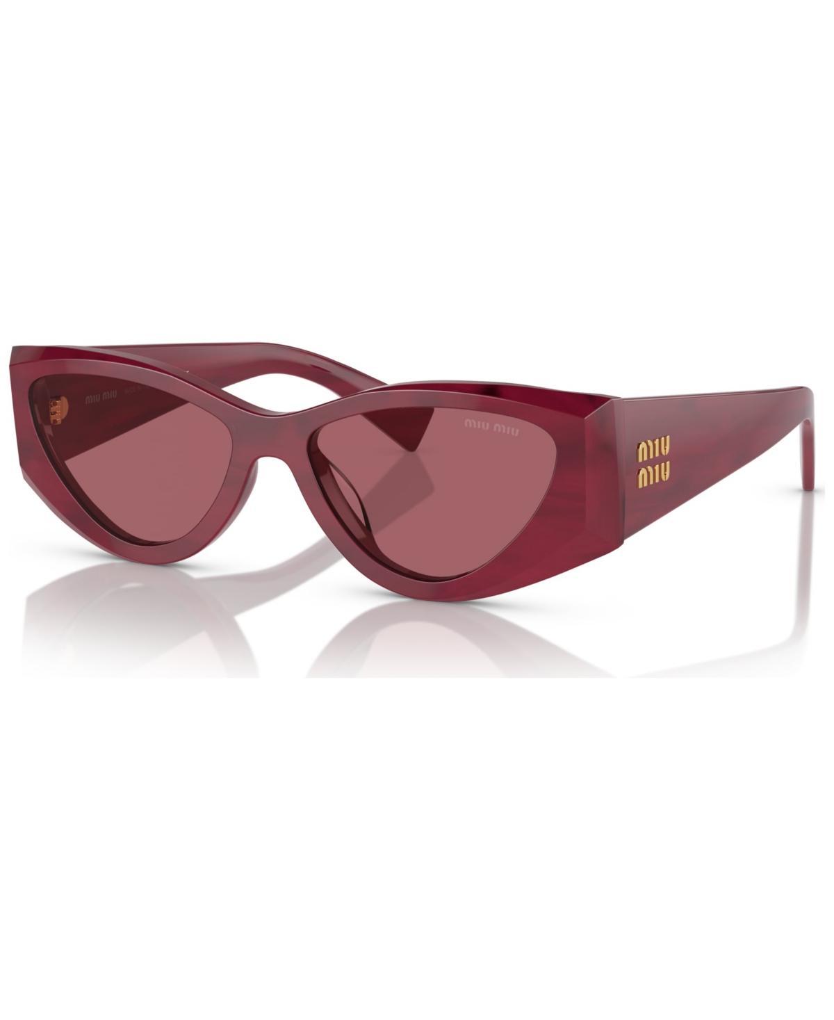 Miu Miu Women's Mu 06Ys Sunglasses, Grey, Medium Product Image