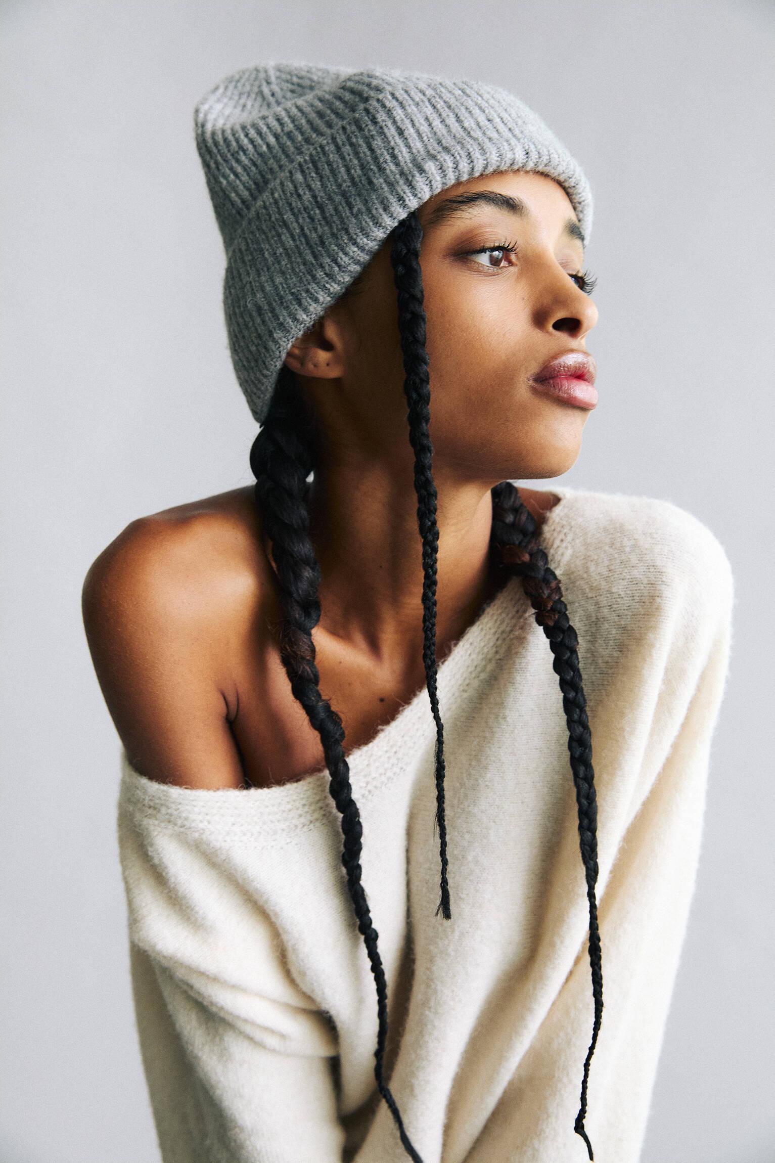 Ribbed beanie Product Image