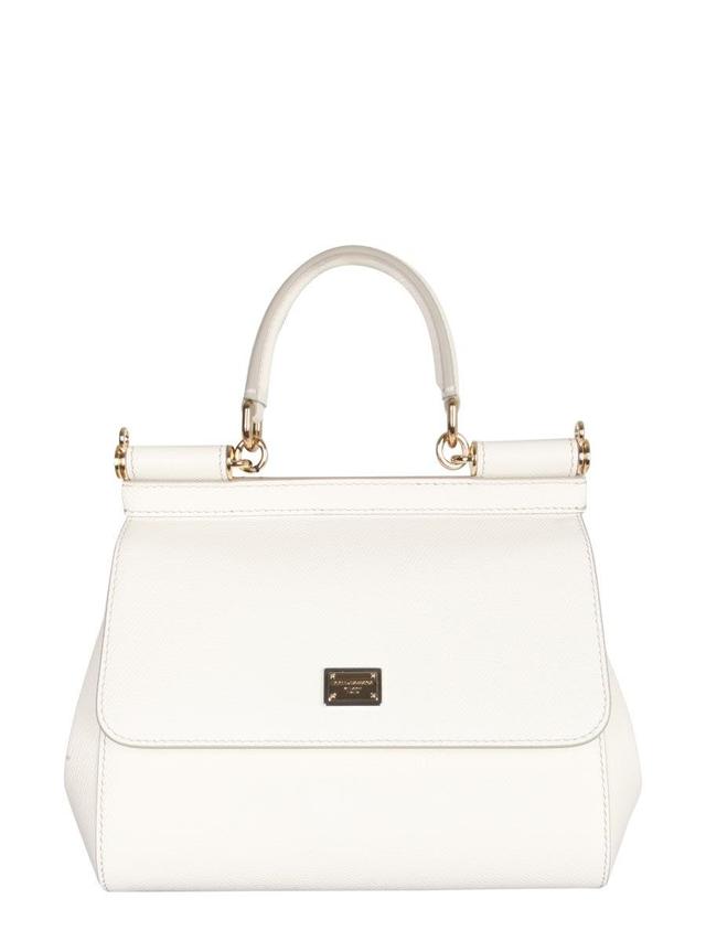 DOLCE & GABBANA Bag Sicily In White Product Image