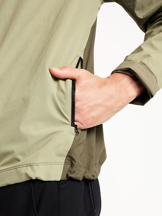 Water-Resistant Zip Jacket Product Image