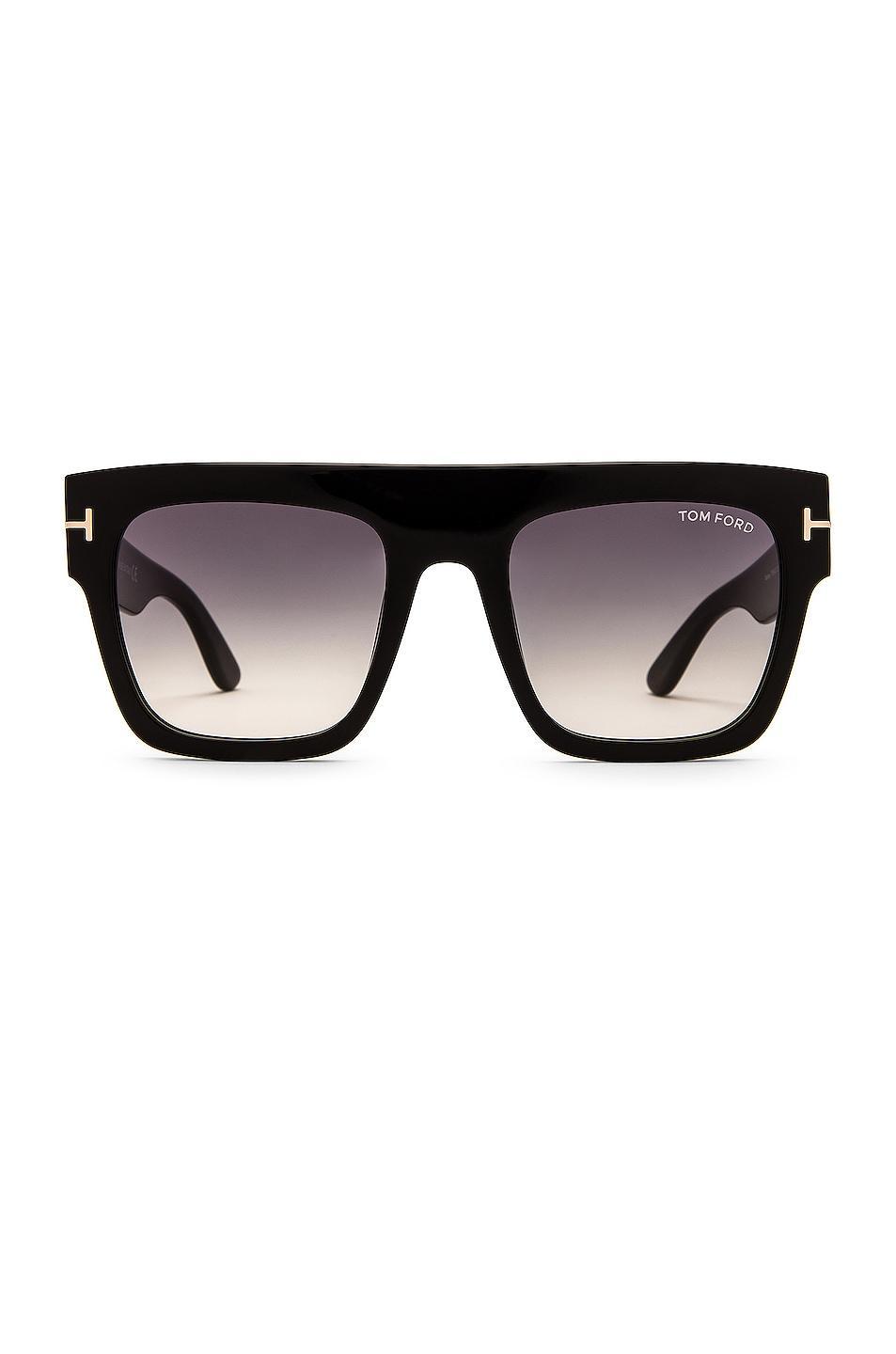 TOM FORD Renee Sunglasses in Black Product Image