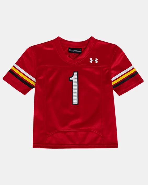 Men's UA ArmourFuse Maryland Football NIL Replica Jersey Product Image