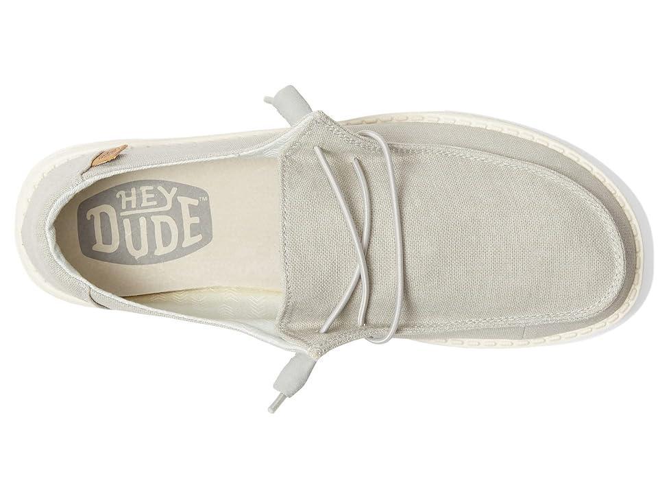 Hey Dude Wendy Chambray (Light Grey 1) Women's Shoes Product Image