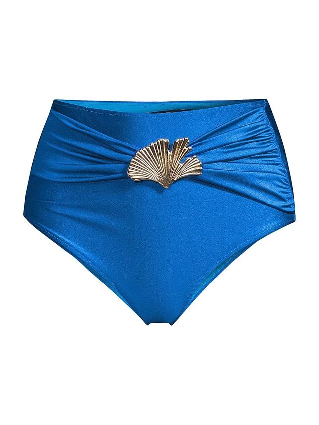 Womens Ocean Leaf Bikini Bottom Product Image