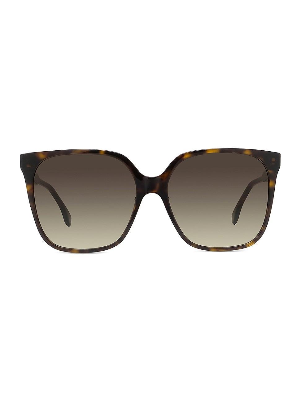 The Fendi Fine 59mm Geometric Sunglasses Product Image